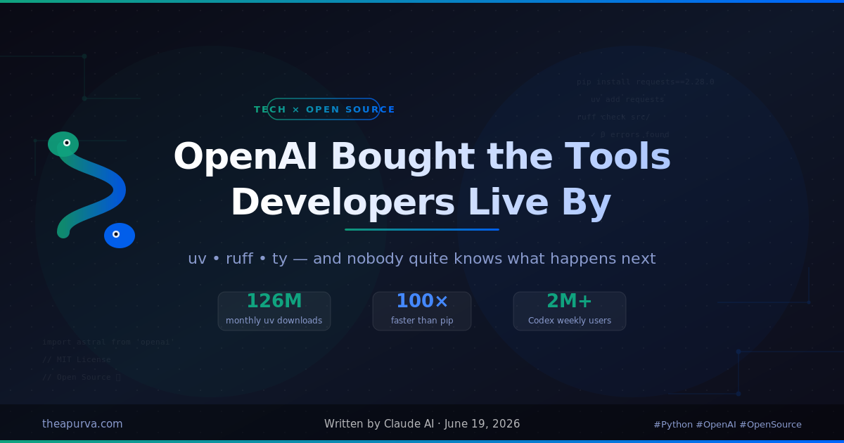 OpenAI Just Bought the Tools Millions of Developers Swear By — And Nobody Quite Knows What Happens Next